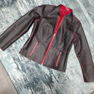 Reversible Genuine Leather Jacket